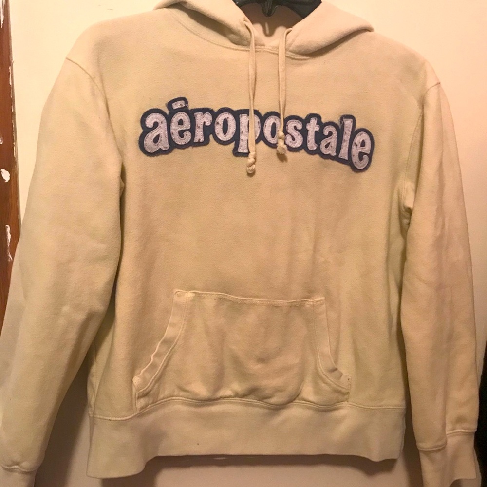 Yellow Aeropostale hoodie